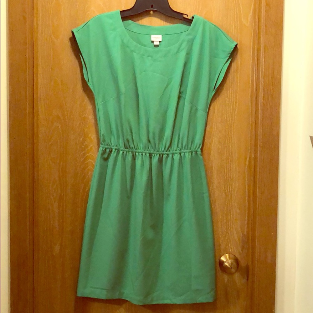 Green dress